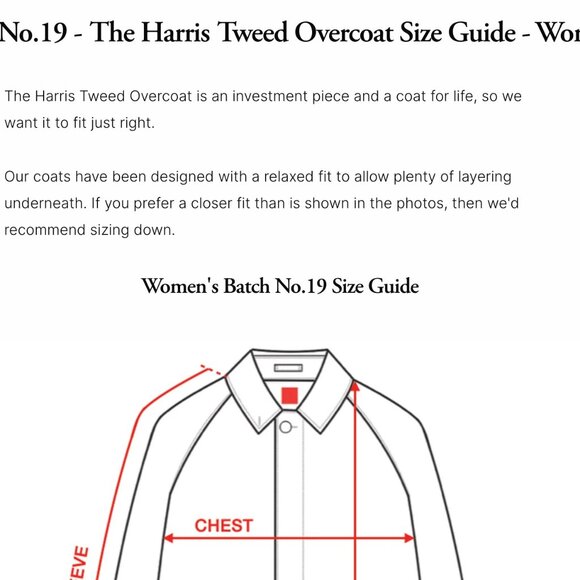 Paynter Jacket Batch 19 Harris Tweed wool overcoat - Picture 12 of 13